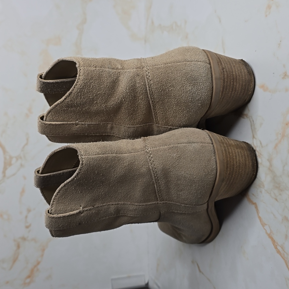 Dolce vita leather cowboy booties - Picture 3 of 7